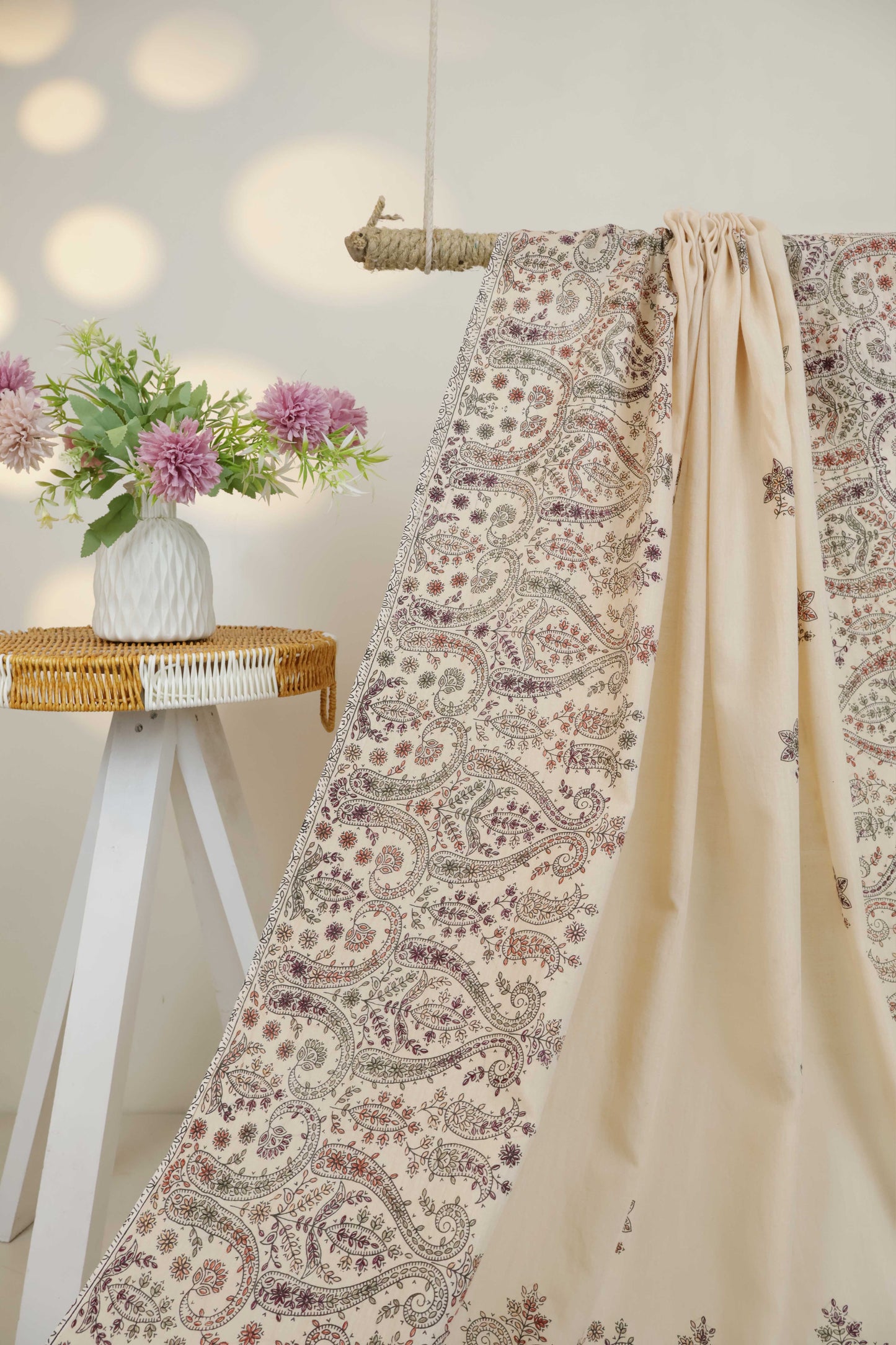 Handmade Embroidered Lawn Shawl HLSH87