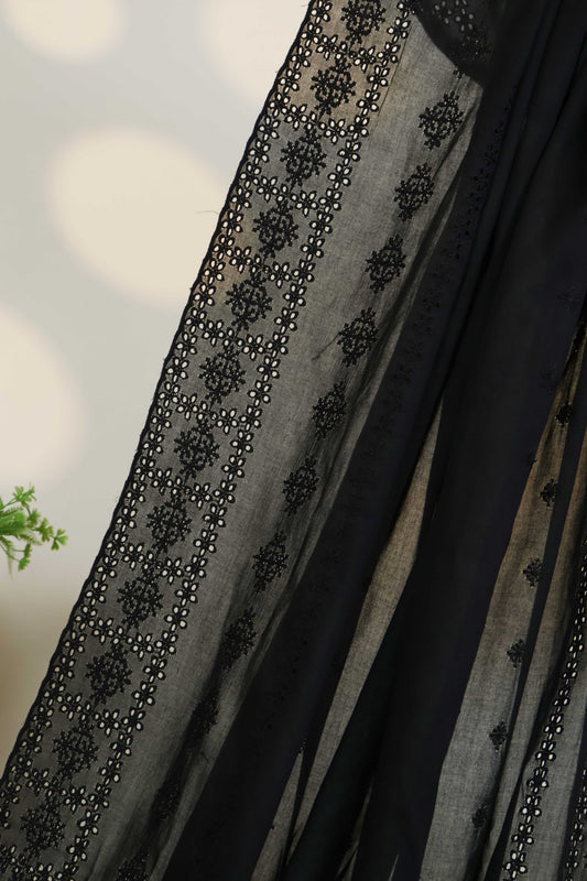 Embroidered Lawn Shawl HLSH207