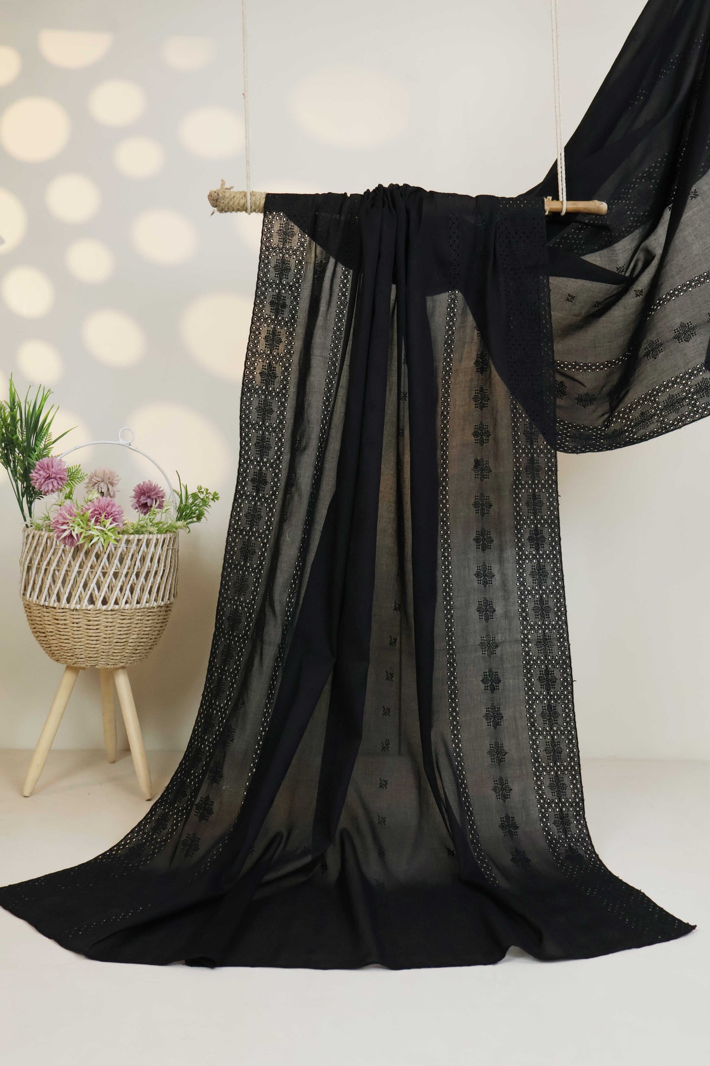 Embroidered Lawn Shawl HLSH205