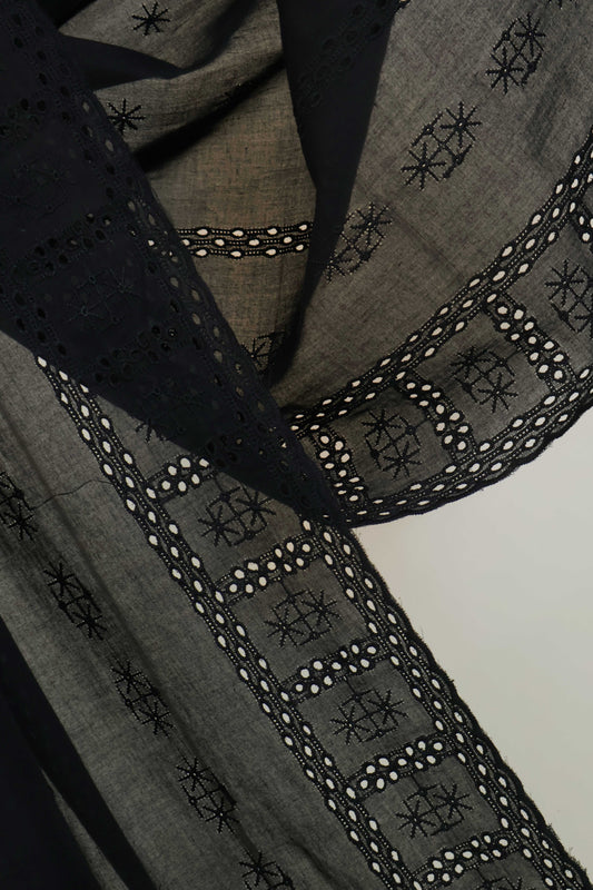 Embroidered Lawn Shawl HLSH203