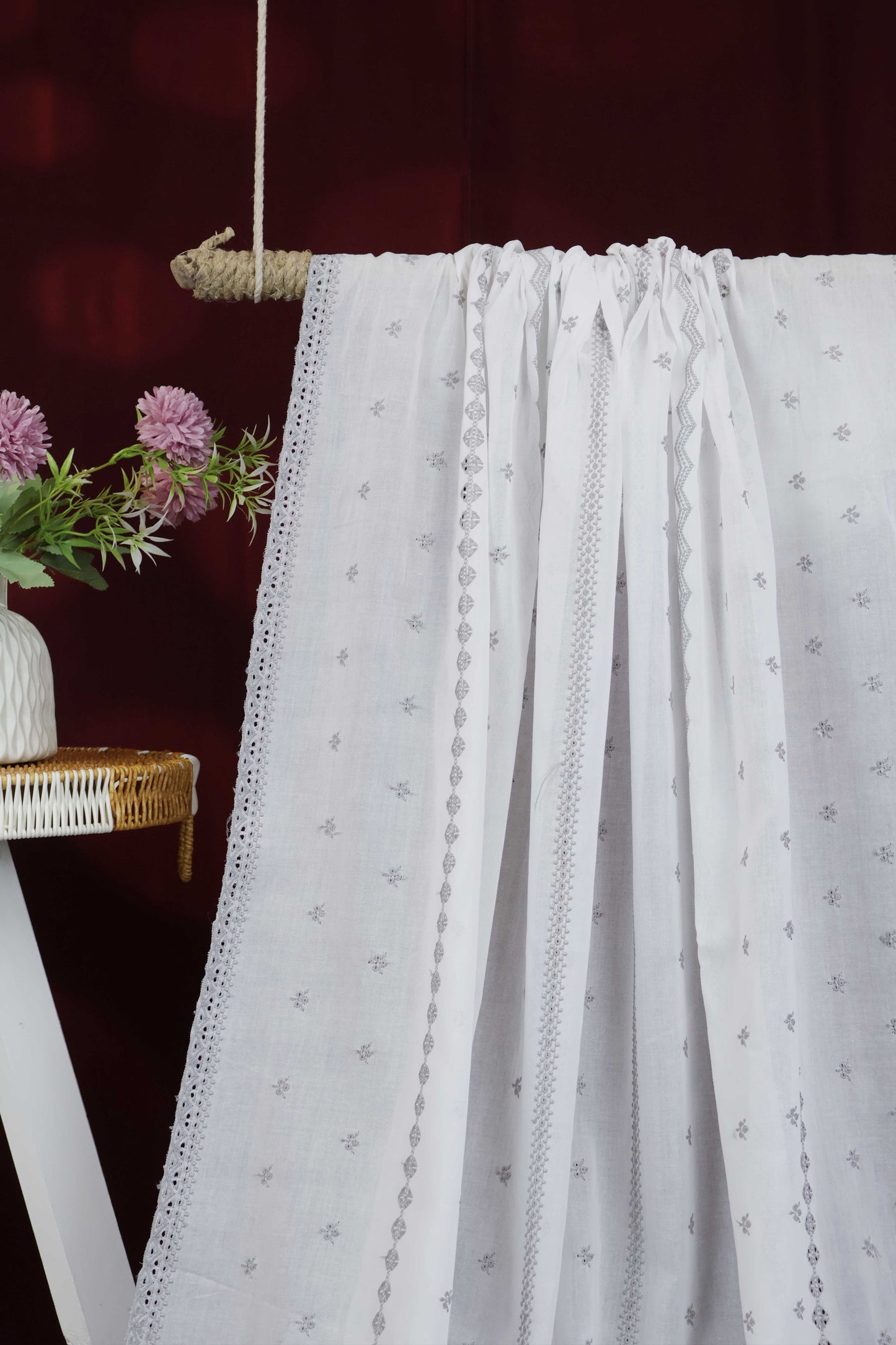 Embroidered Lawn Shawl HLSH200