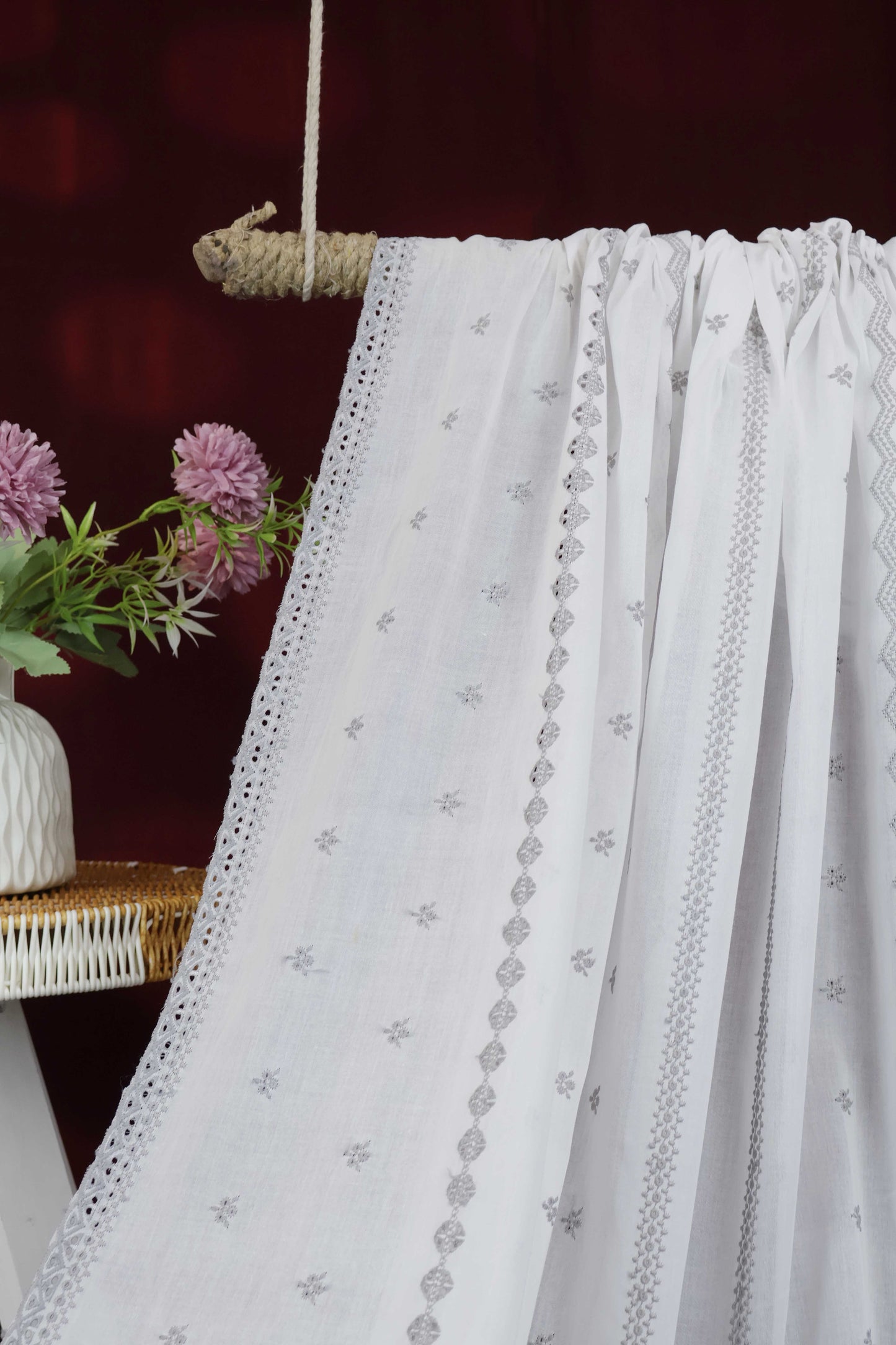 Embroidered Lawn Shawl HLSH200