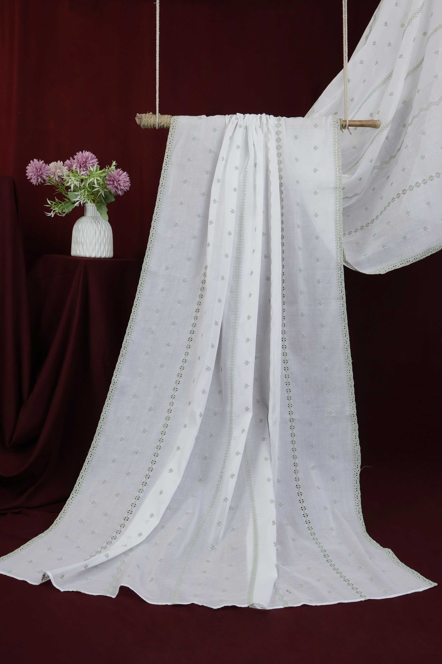 Embroidered Lawn Shawl HLSH201