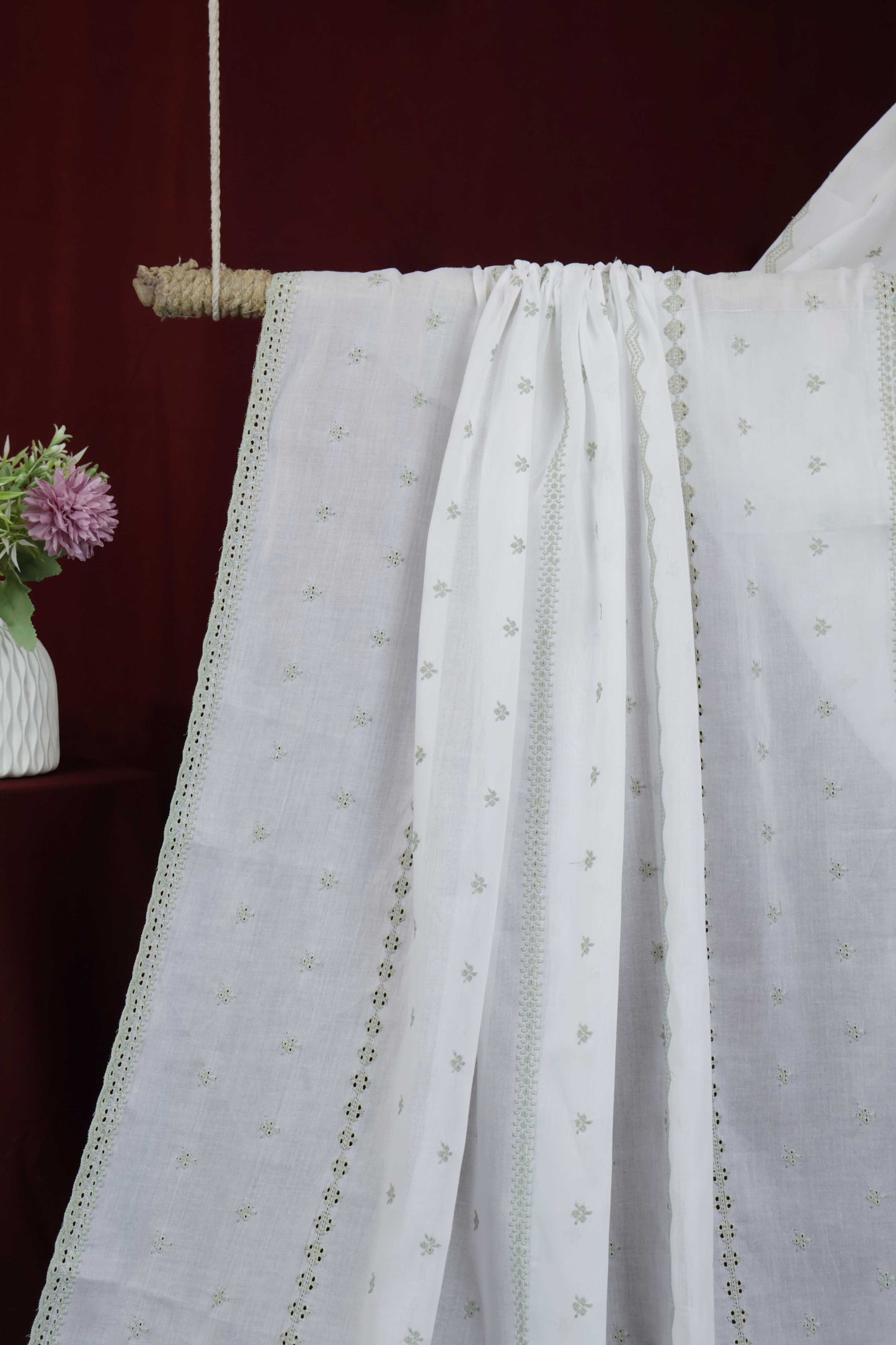Embroidered Lawn Shawl HLSH201