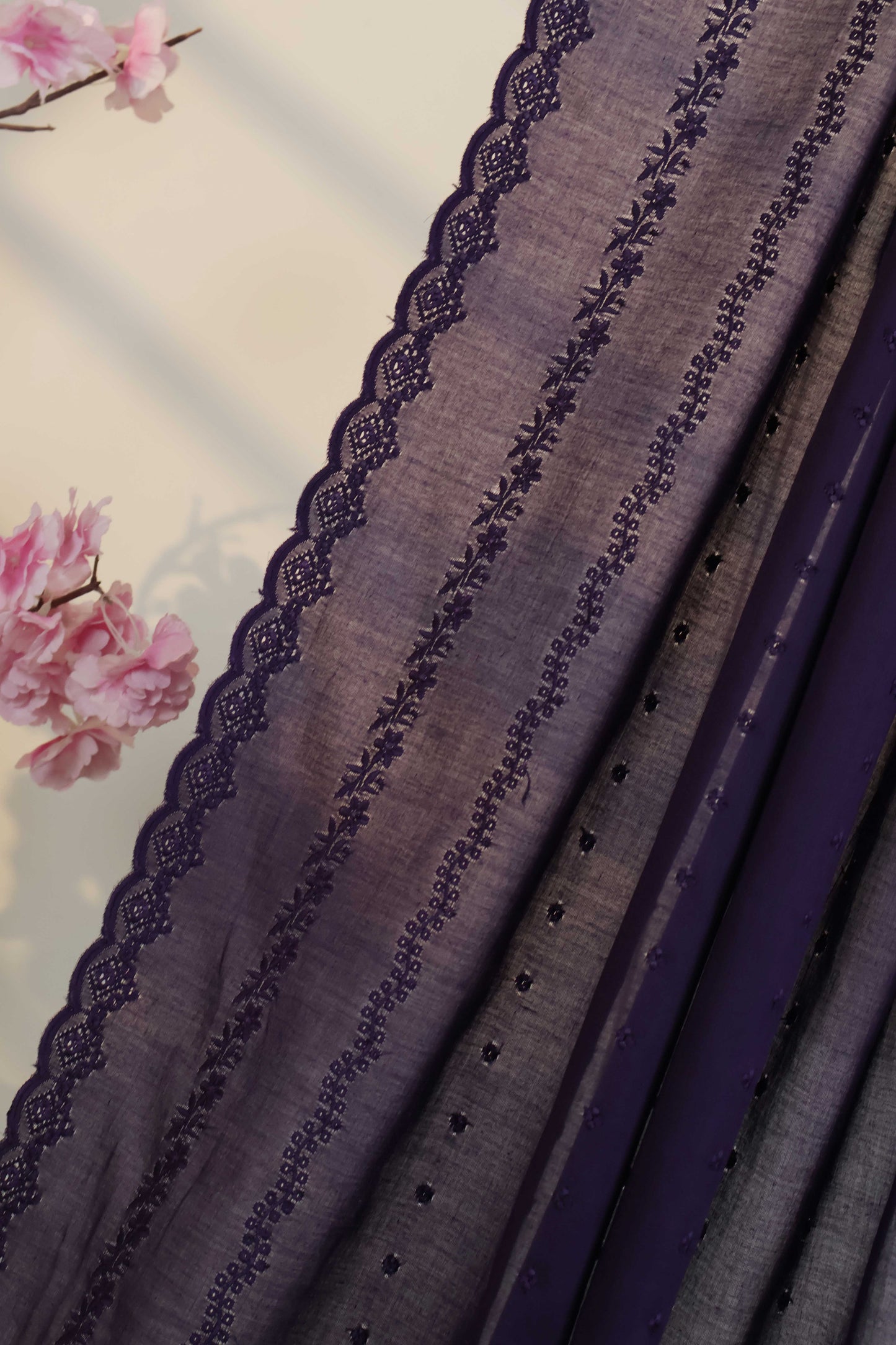 Embroidered Lawn Shawl 3787HH