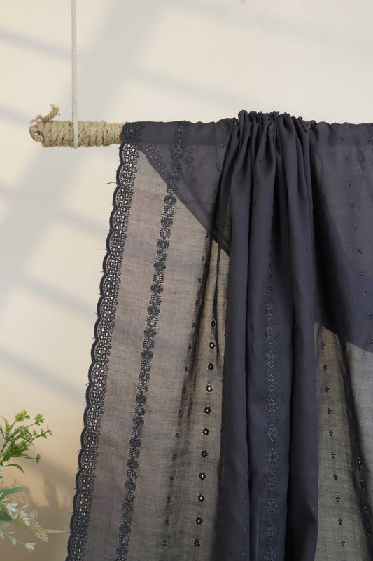 Embroidered Lawn Shawl 3787II