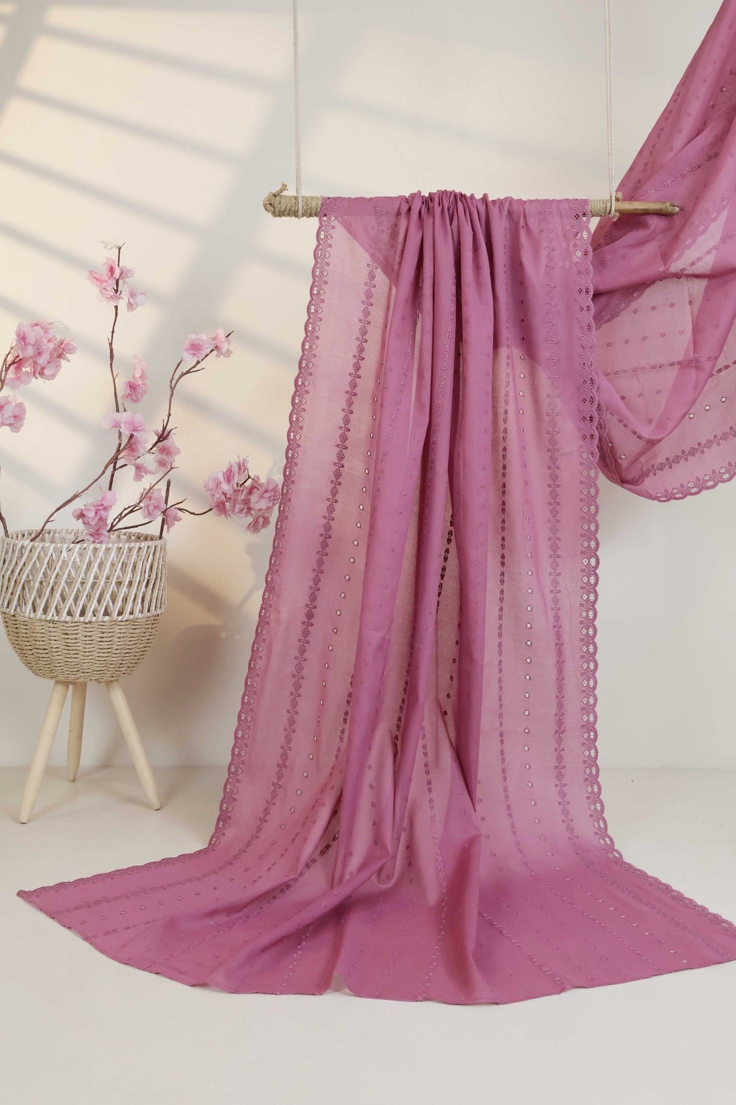 Embroidered Lawn Shawl 3787Kk