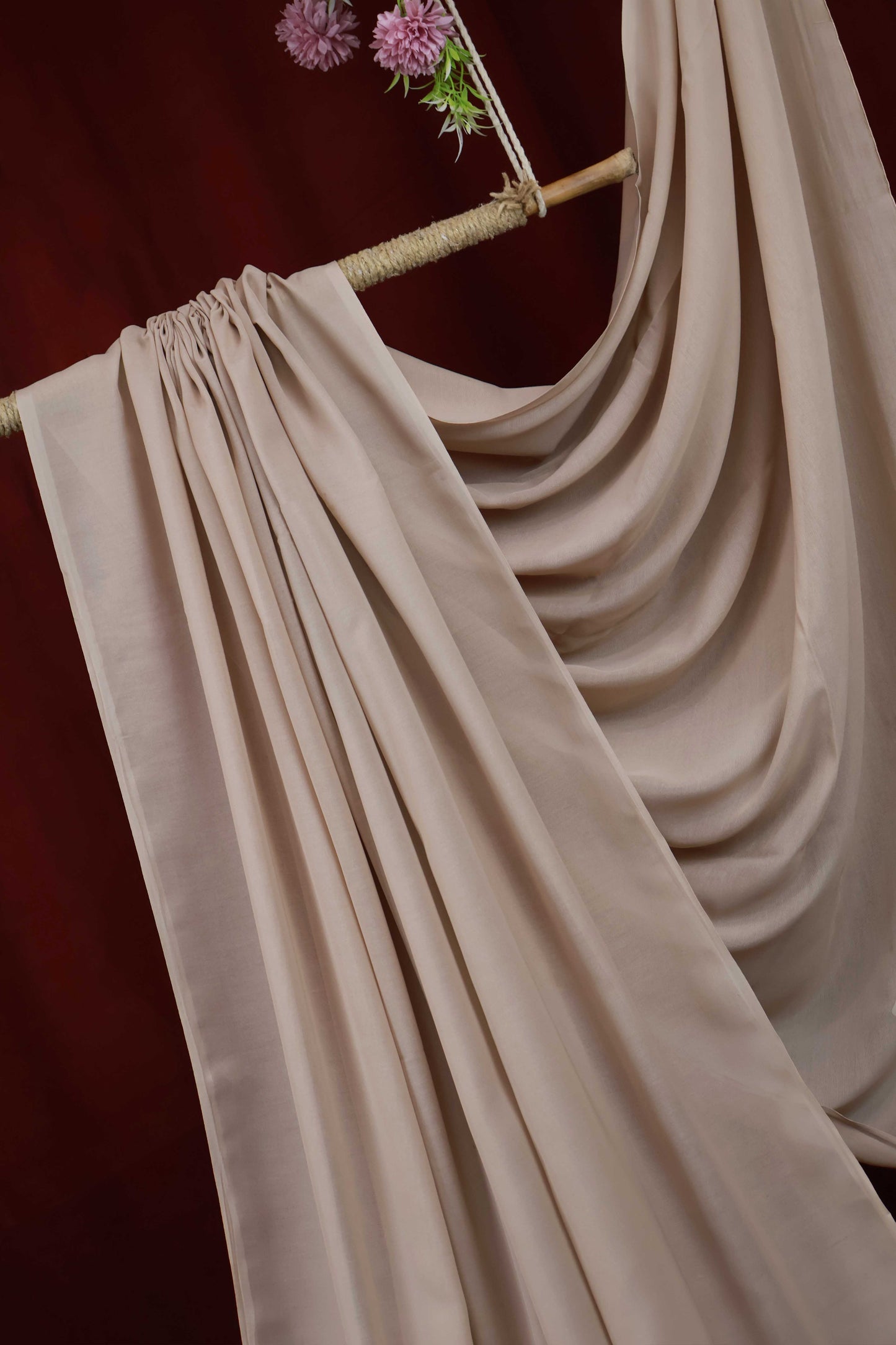 Swiss Voil Plain Shawl