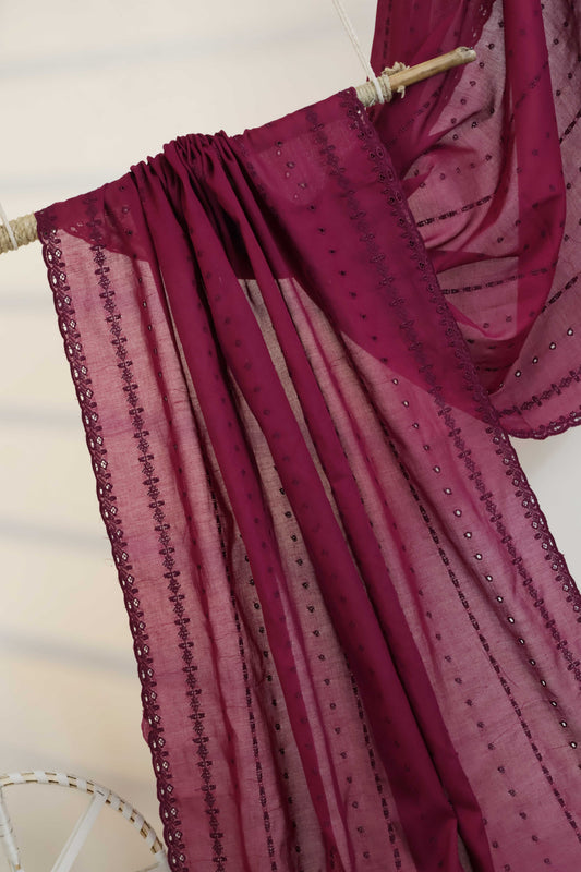 Embroidered Lawn Shawl 3787V