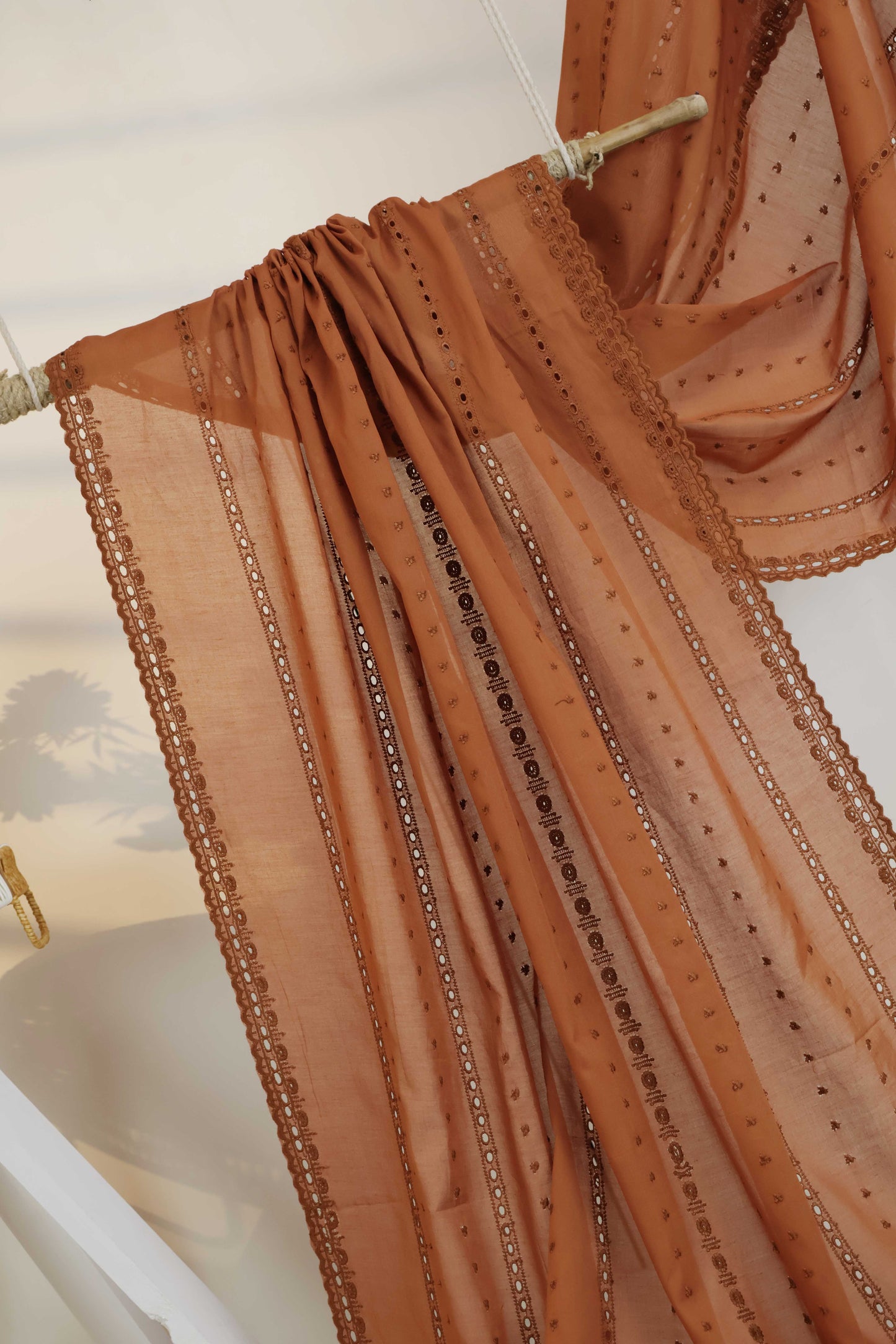 Embroidered Lawn Shawl 3787X