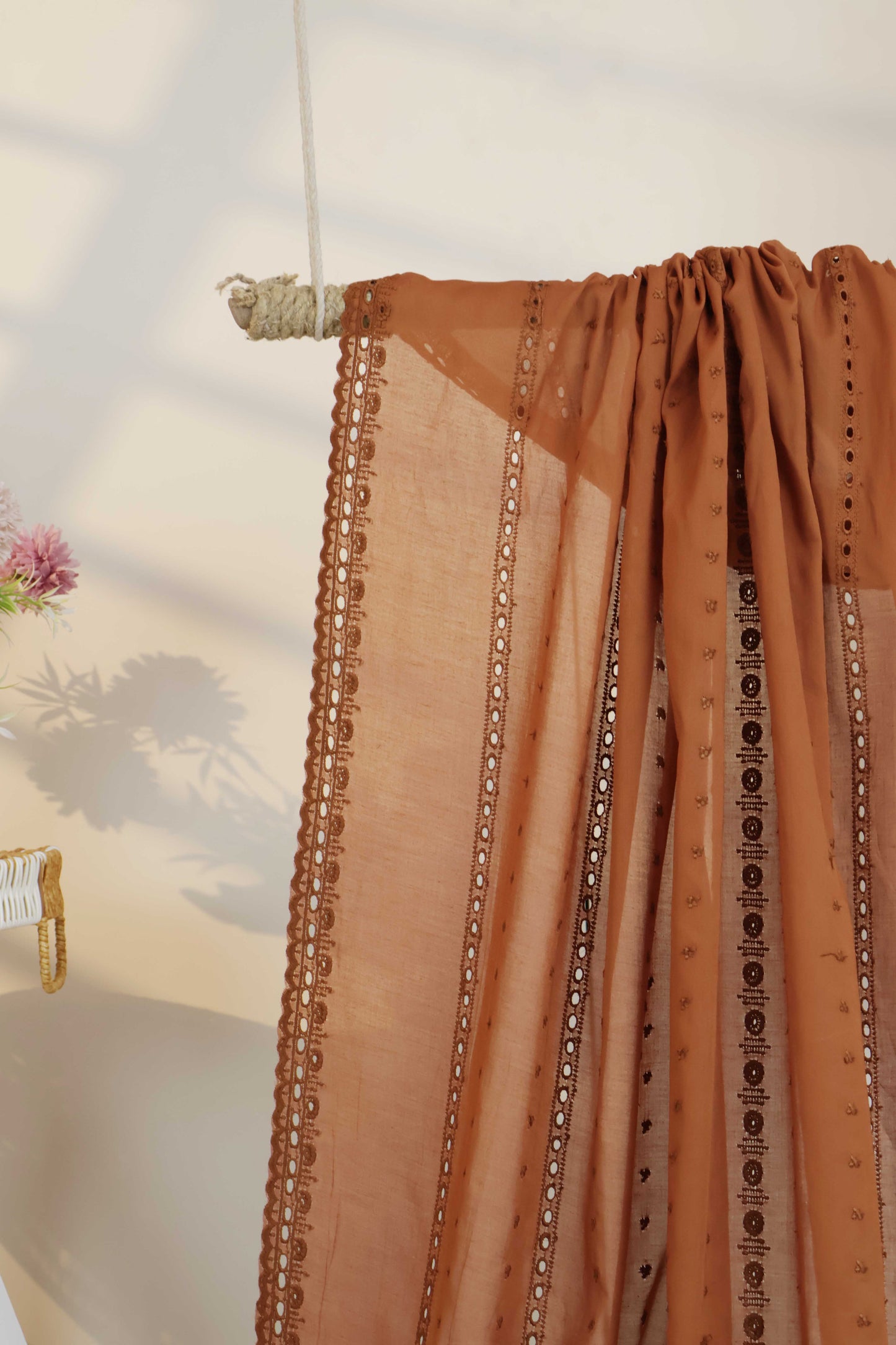 Embroidered Lawn Shawl 3787X