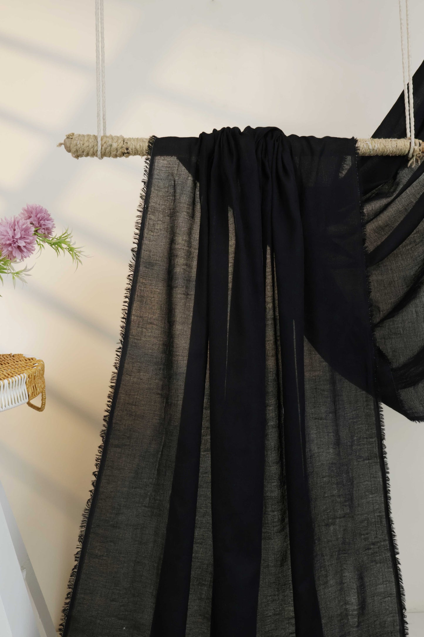 Self Lawn Shawl 1019