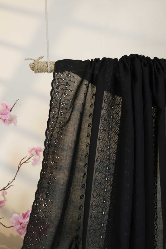 Embroidered Lawn Shawl HLSH210