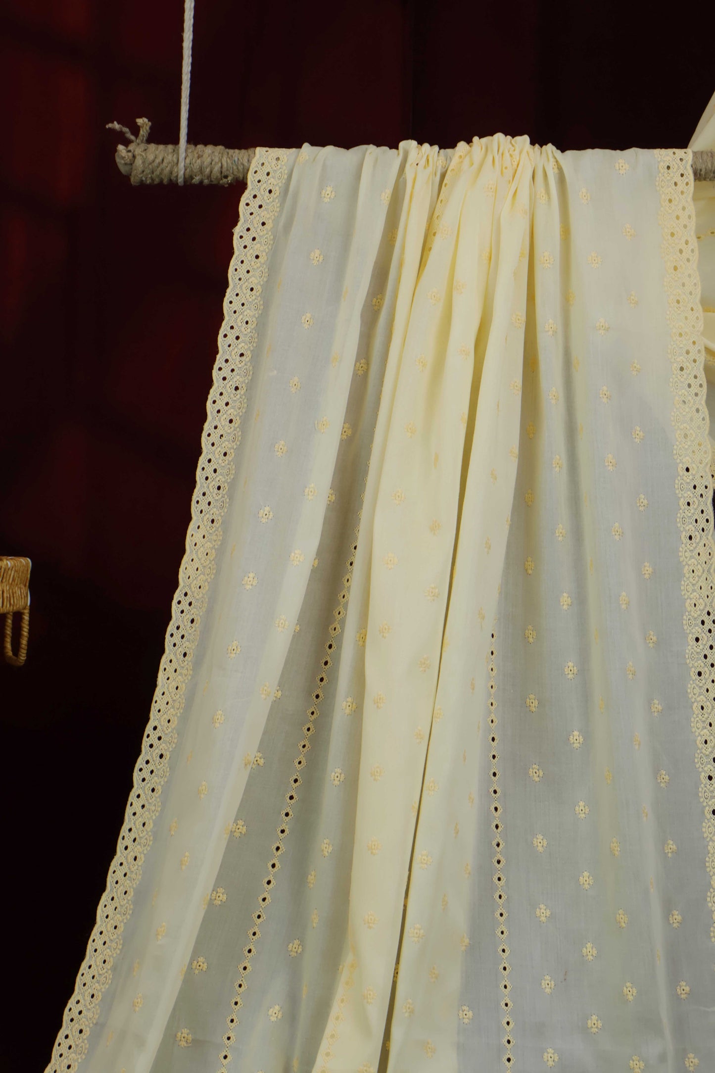 Embroidered Lawn Shawl HLSH217
