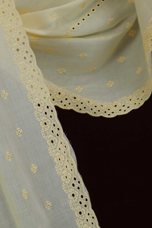 Embroidered Lawn Shawl HLSH217