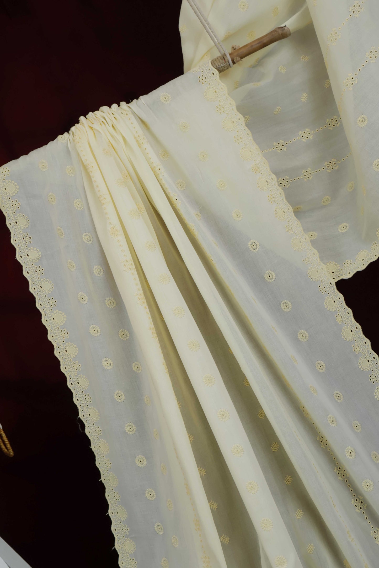 Embroidered Lawn Shawl HLSH223