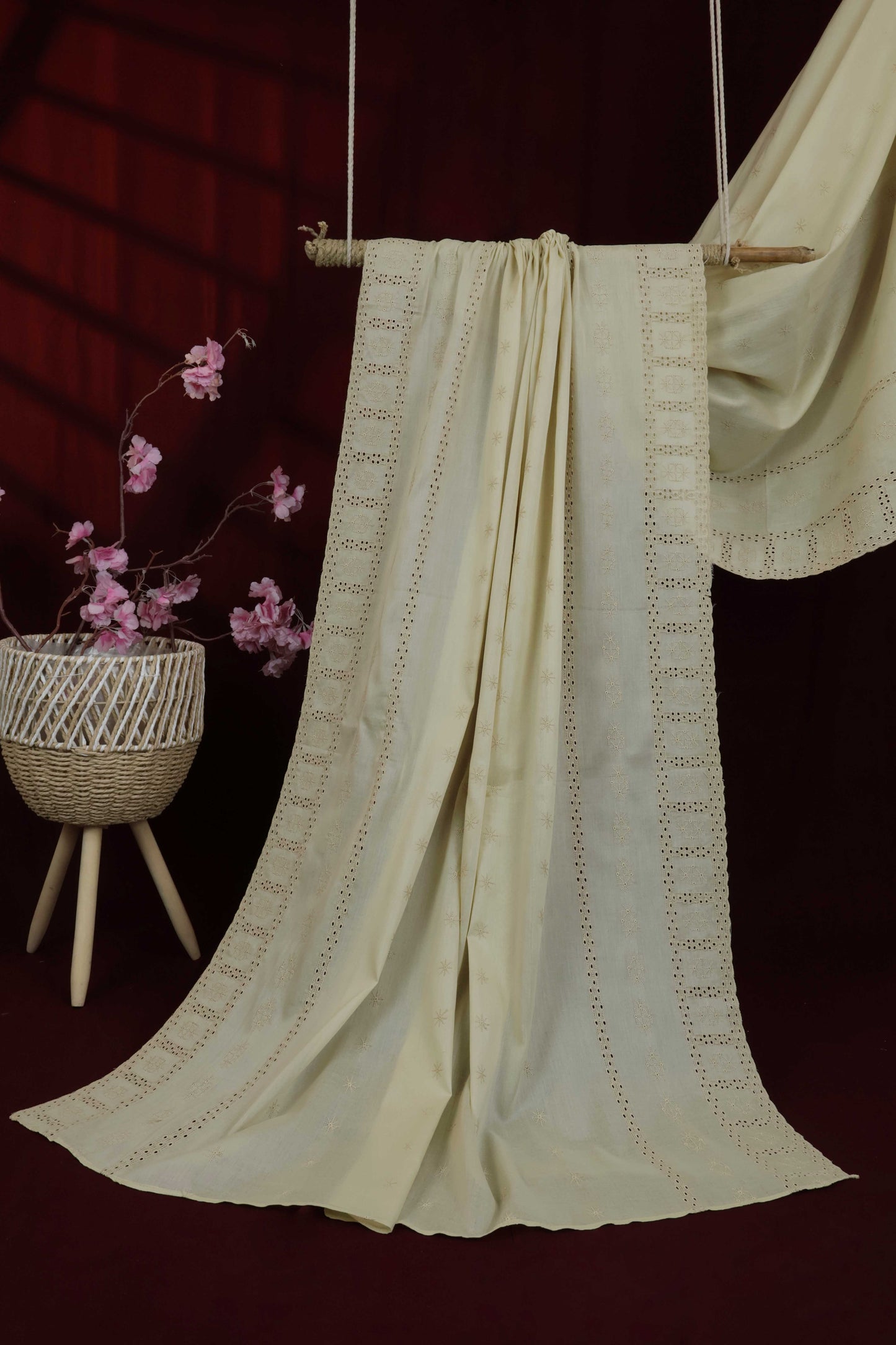 Embroidered Lawn Shawl HLSH220