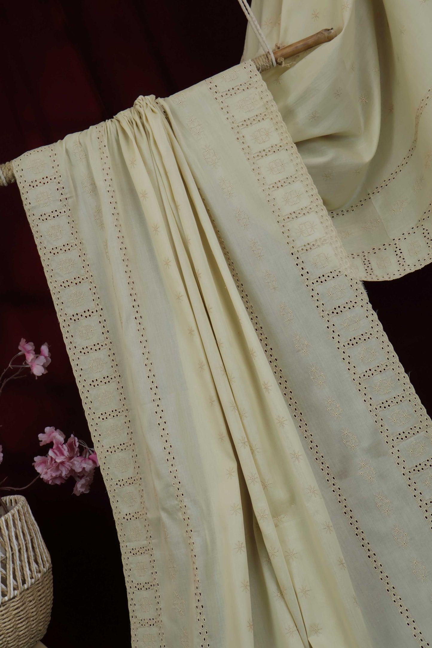 Embroidered Lawn Shawl HLSH220