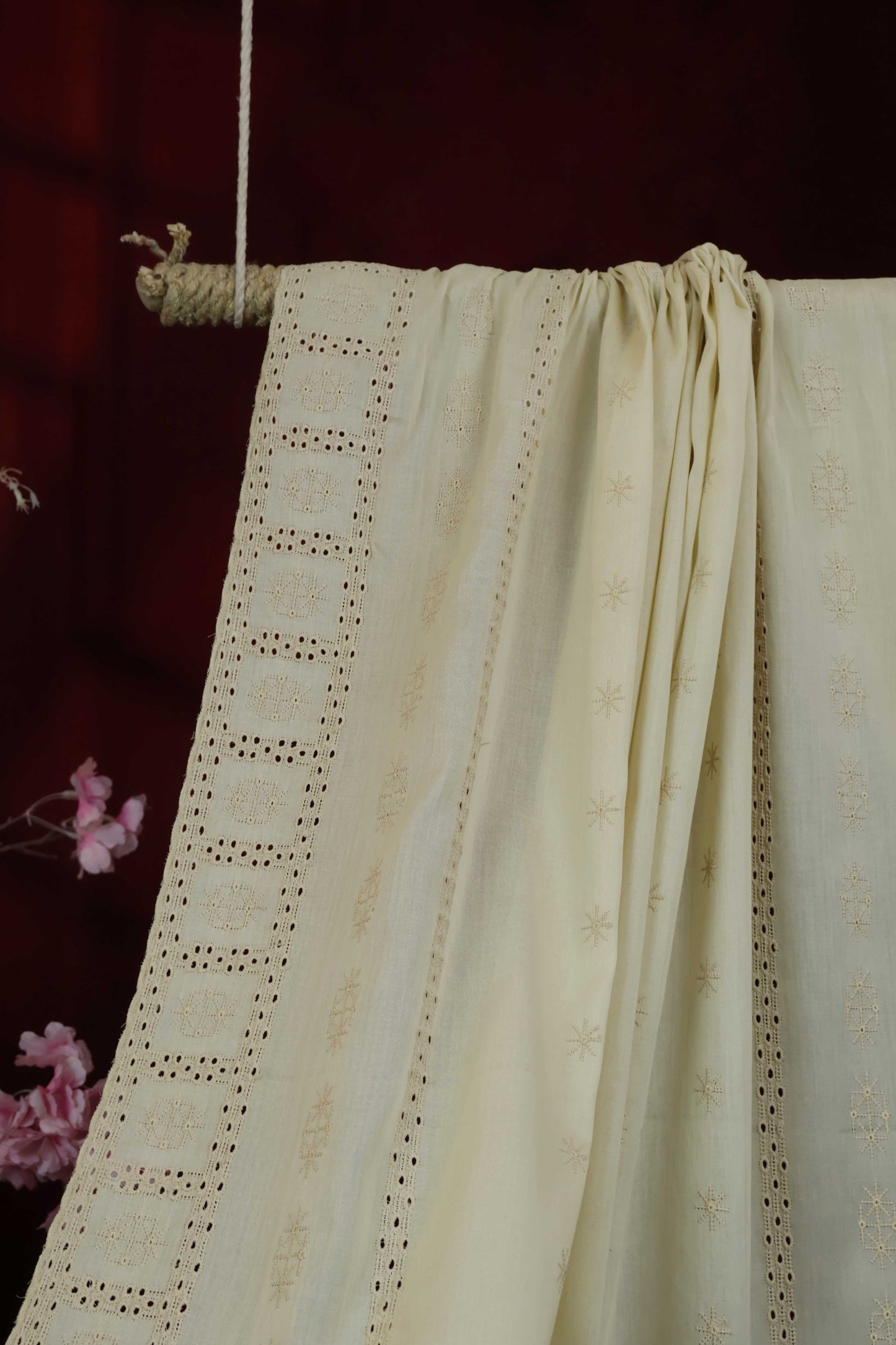 Embroidered Lawn Shawl HLSH220