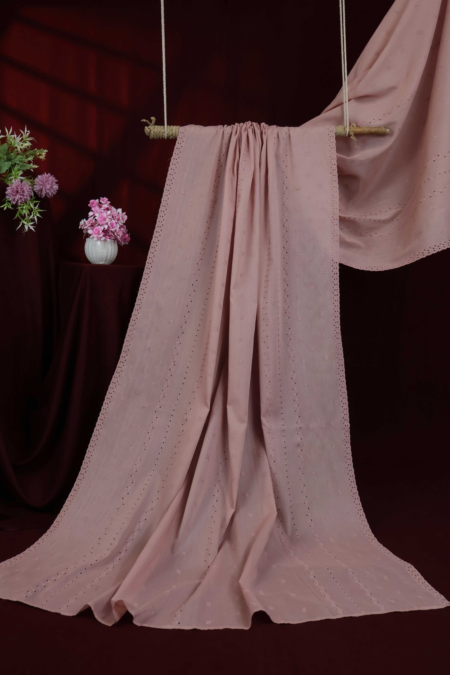 Embroidered Lawn Shawl HLSH216
