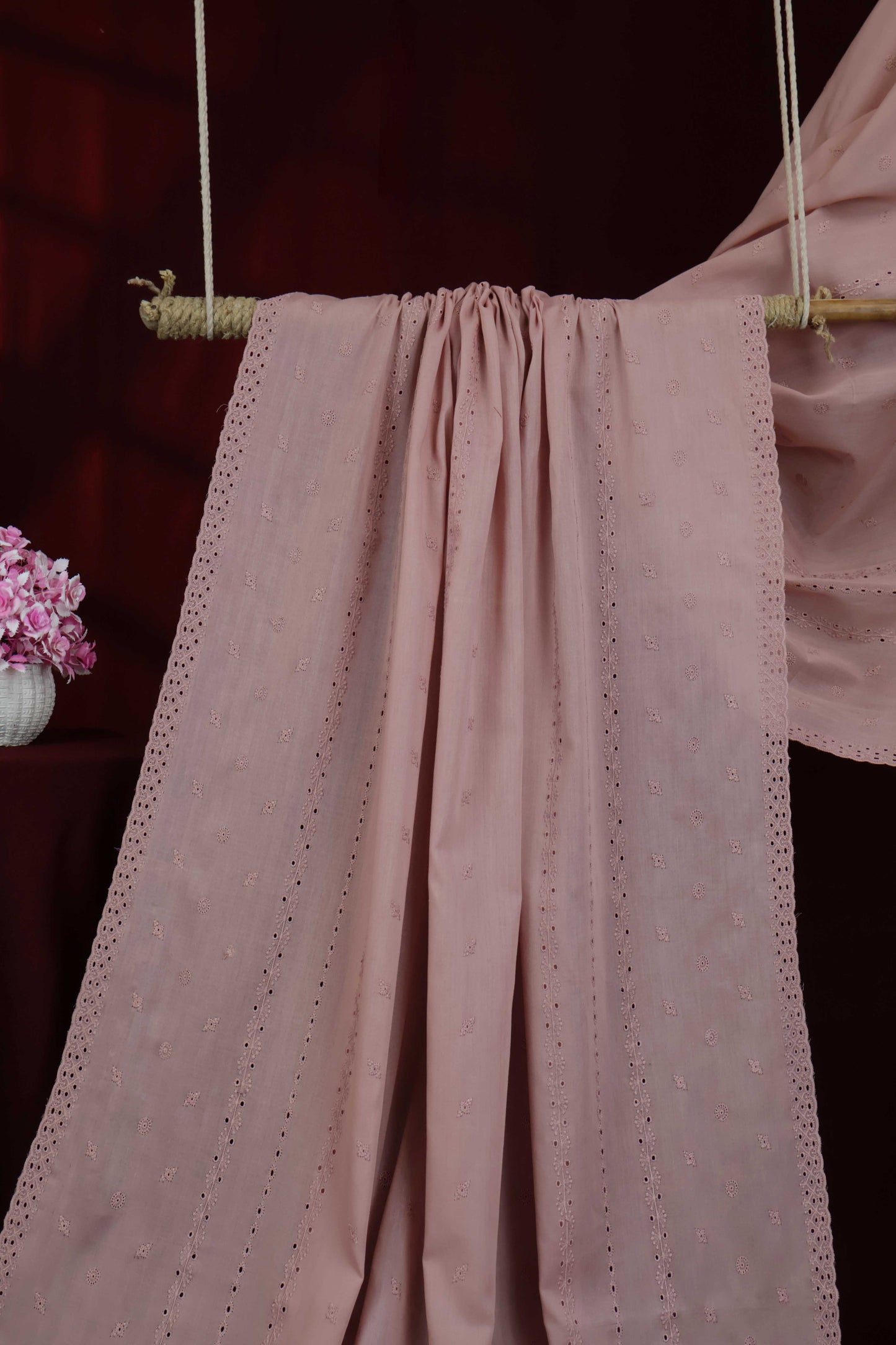 Embroidered Lawn Shawl HLSH216