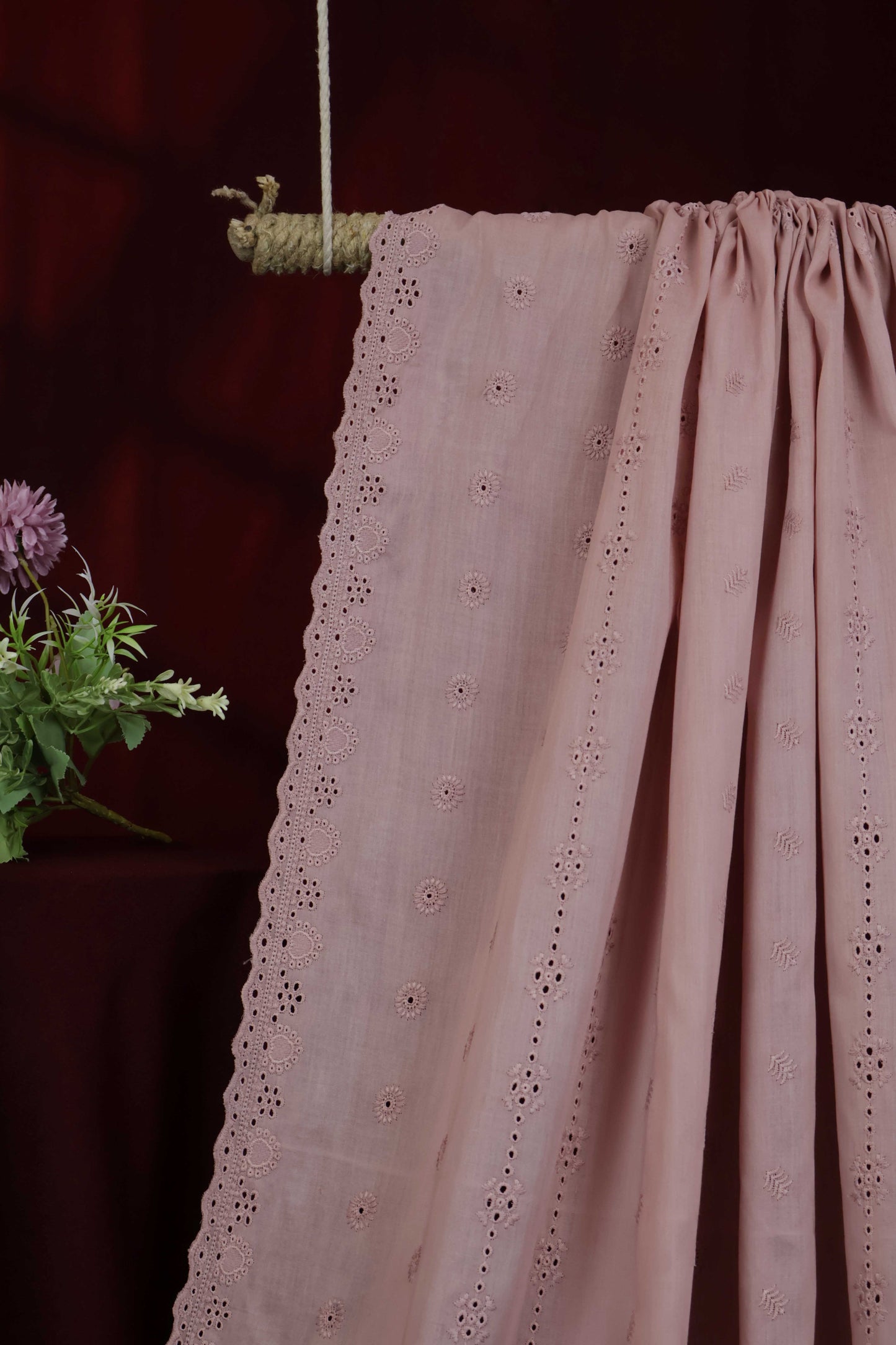Embroidered Lawn Shawl HLSH215