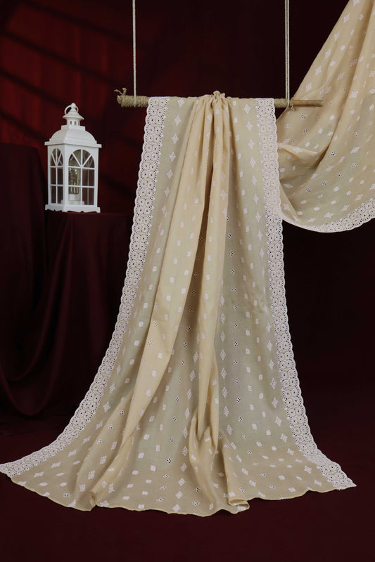 Embroidered Lawn Shawl HLSH214