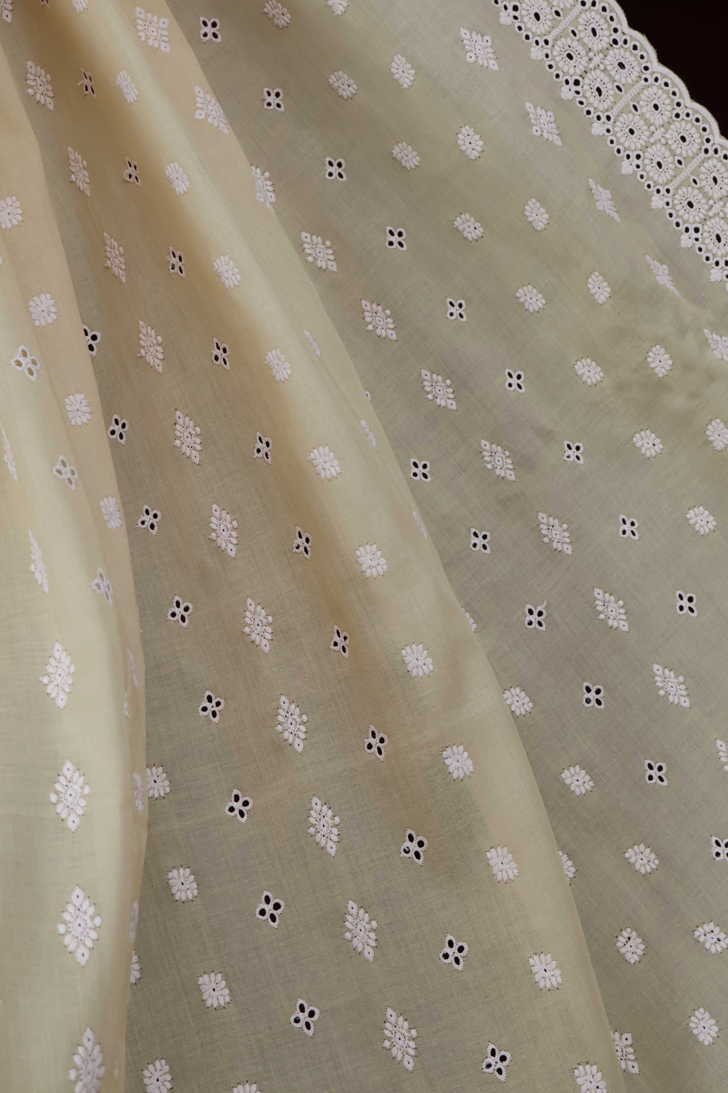 Embroidered Lawn Shawl HLSH214