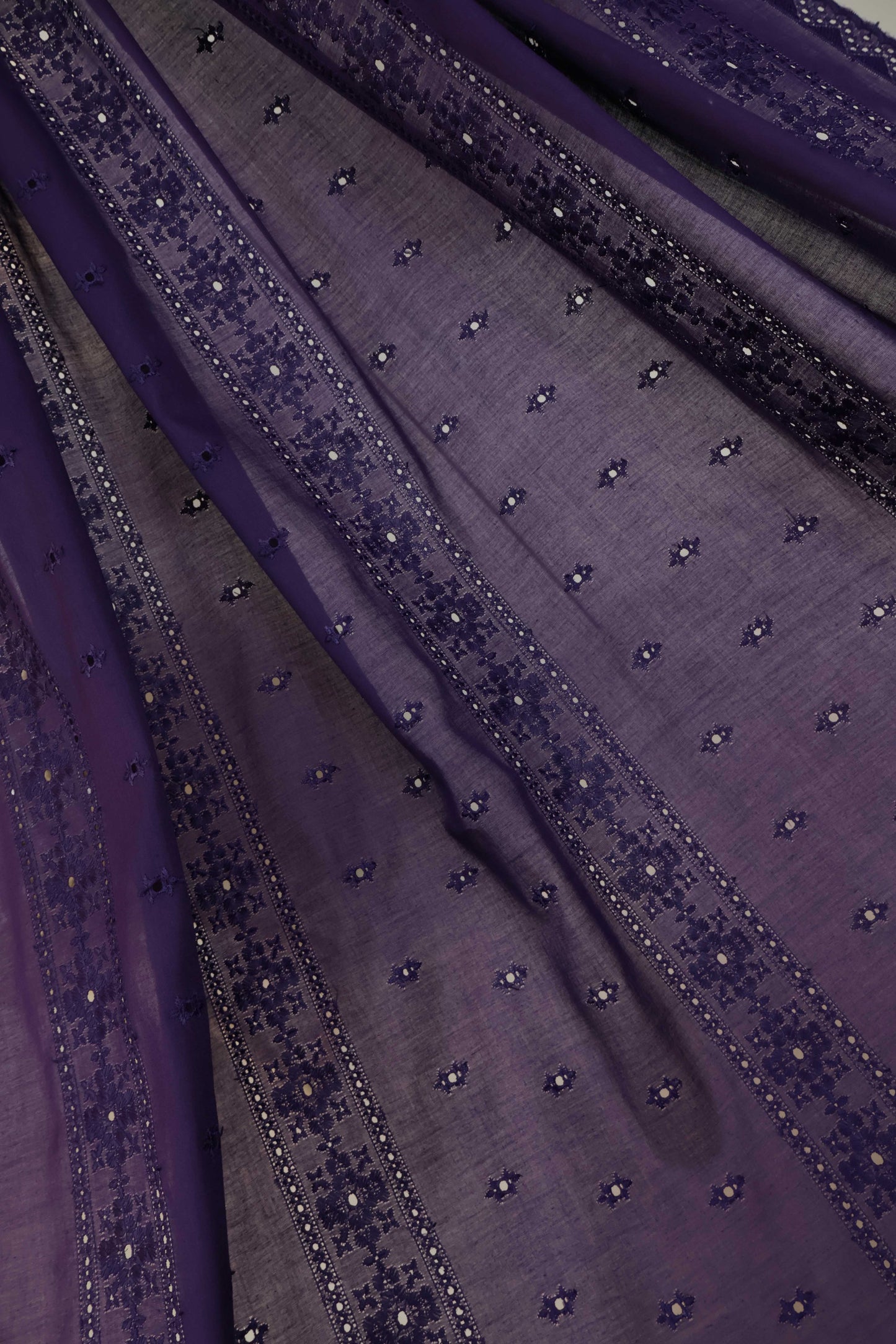 Embroidered Lawn Full Size Shawl 1477K