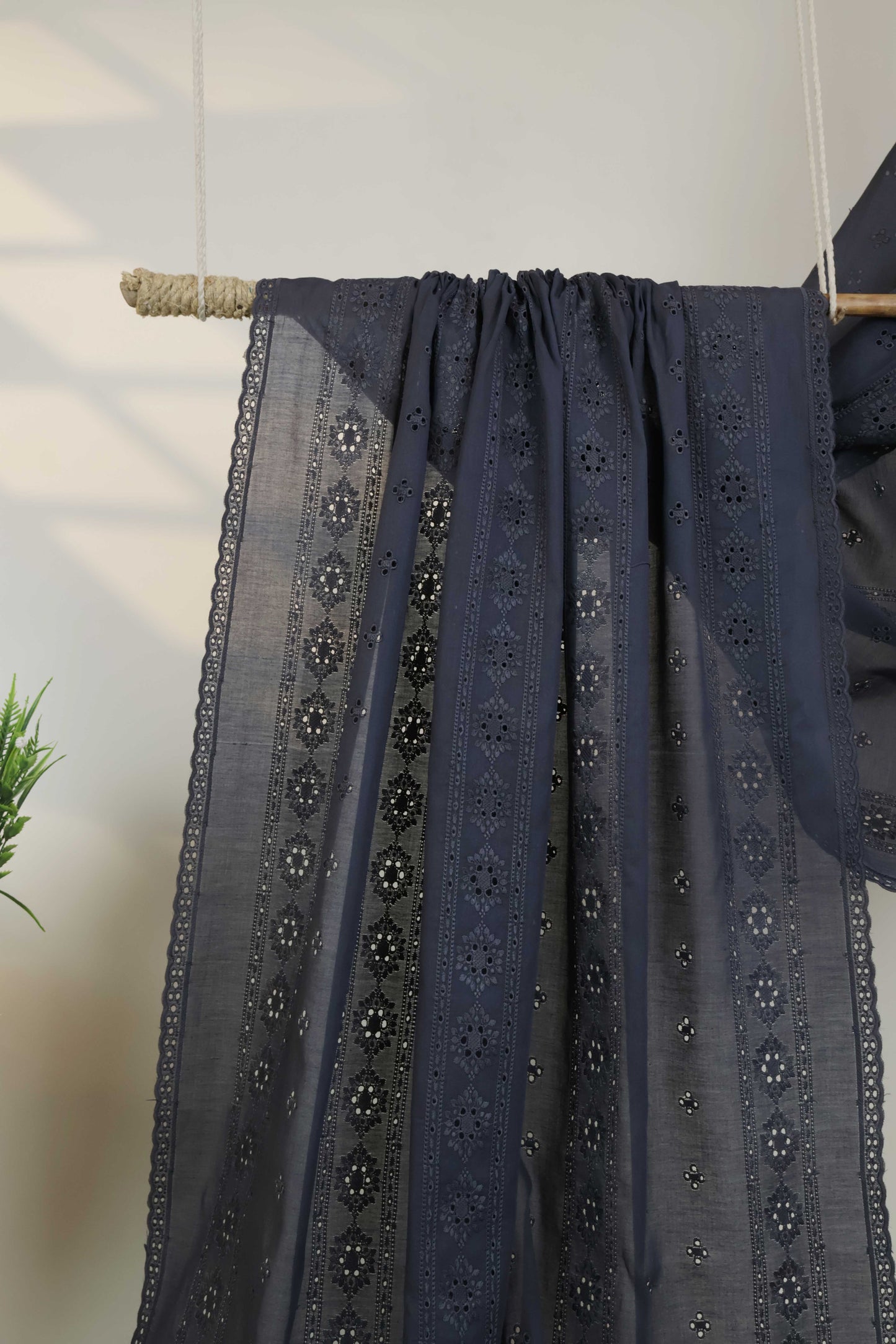 Embroidered Lawn Full Size Shawl 1477F