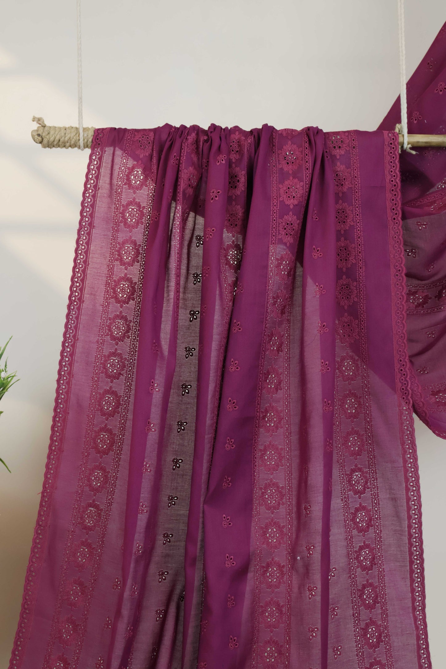 Embroidered Lawn Full Size Shawl 1477J