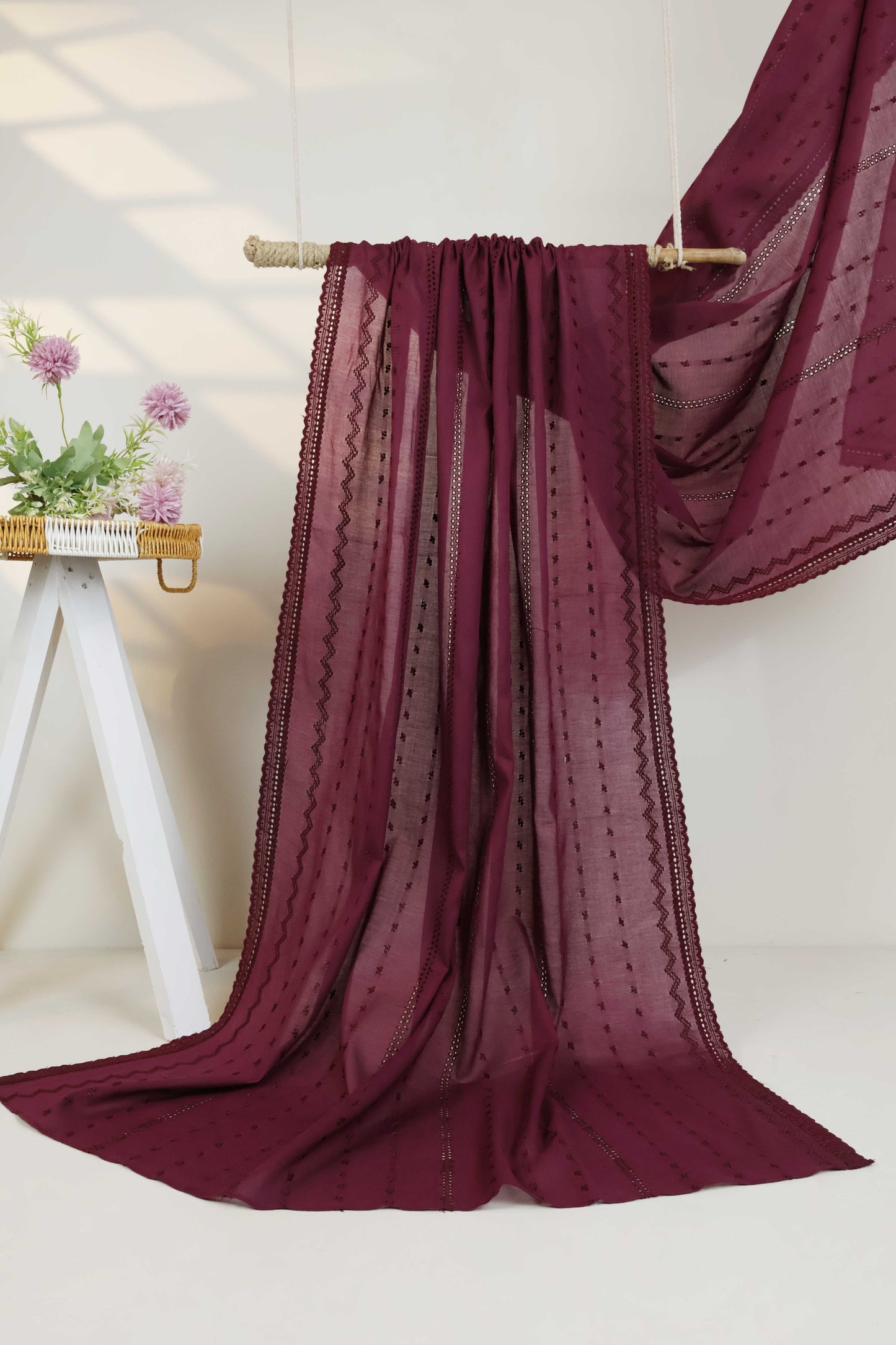 Embroidered Lawn Shawl 3787LL