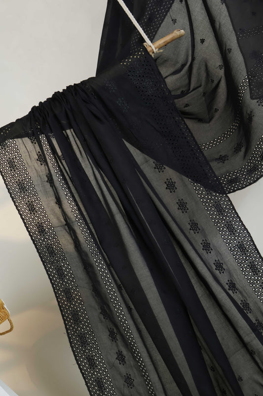 Embroidered Lawn Shawl HLSH206