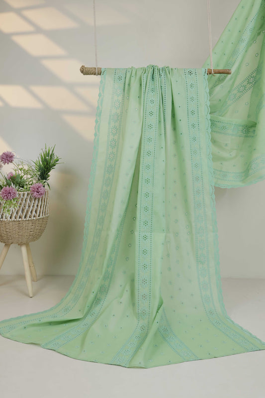 Embroidered Lawn Full Size Shawl 1477C