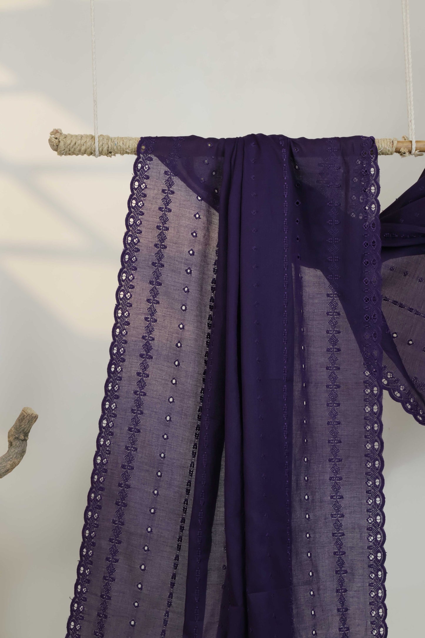 Embroidered Lawn Shawl 3787QQ