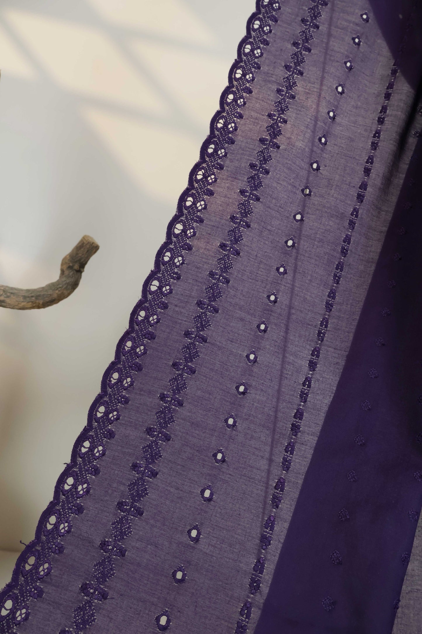 Embroidered Lawn Shawl 3787QQ