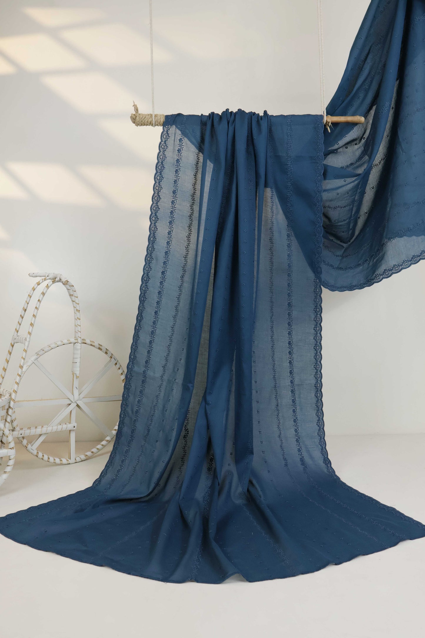 Embroidered Lawn Shawl 3787OO