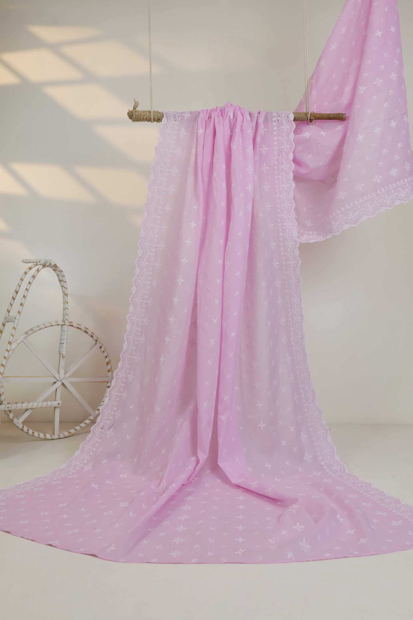 Embroidered Lawn Full Size Shawl 3849I