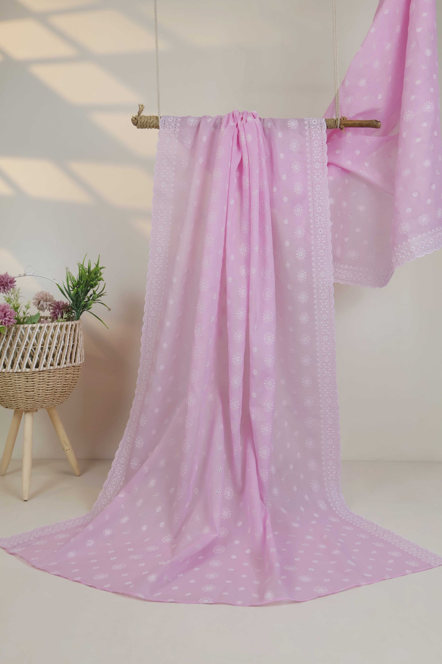 Embroidered Lawn Full Size Shawl 3849G