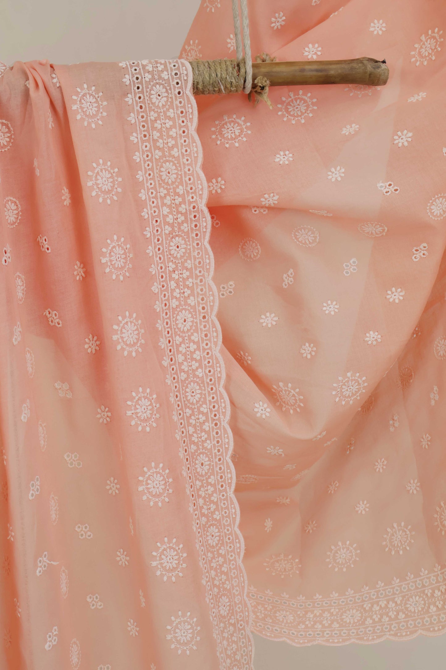 Embroidered Lawn Full Size Shawl 3849A