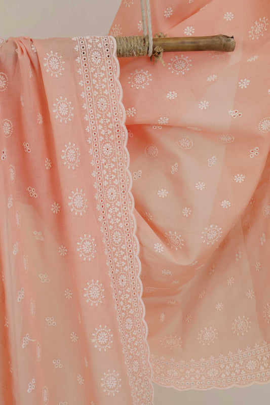 Embroidered Lawn Full Size Shawl 3849A