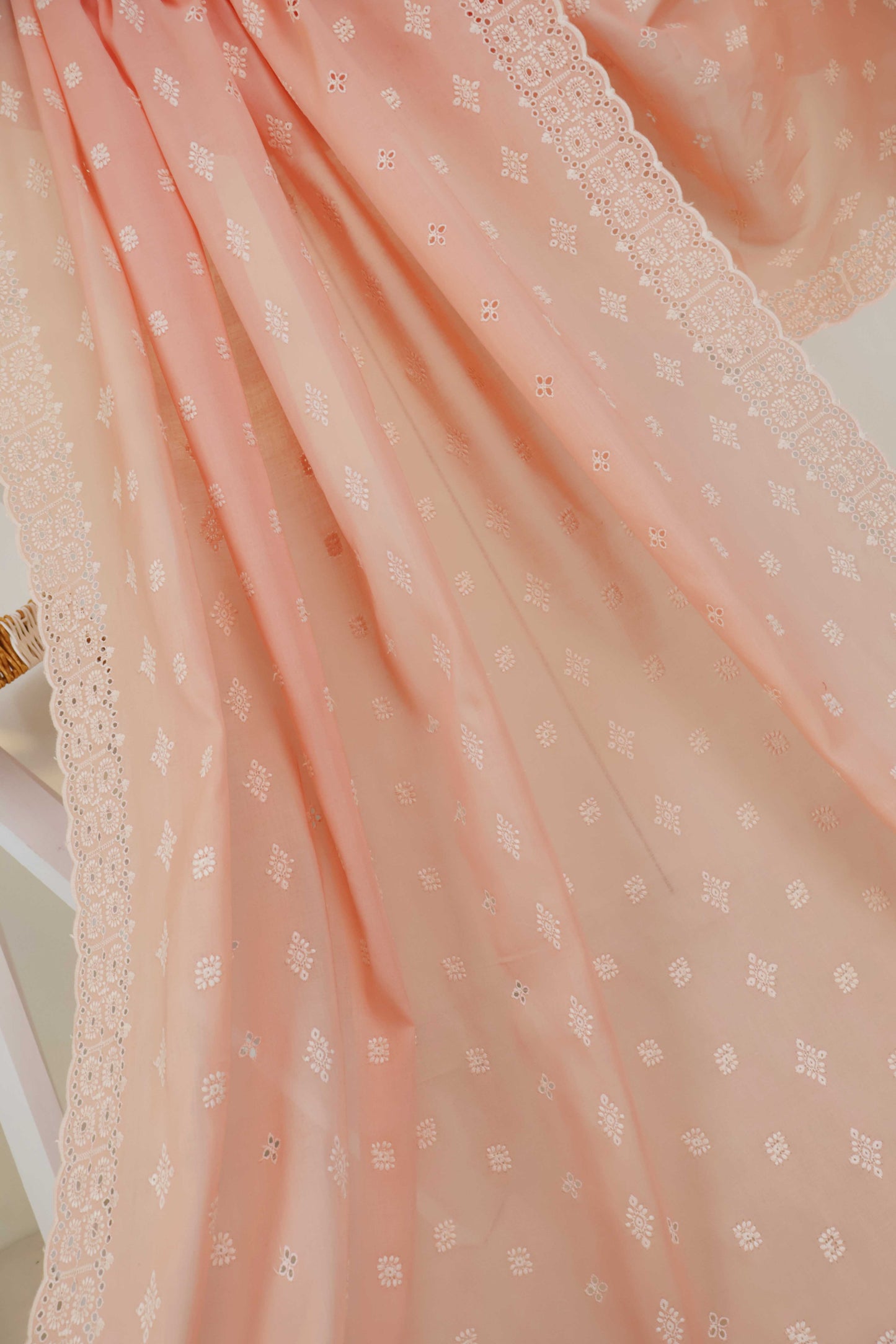 Embroidered Lawn Full Size Shawl 3849B