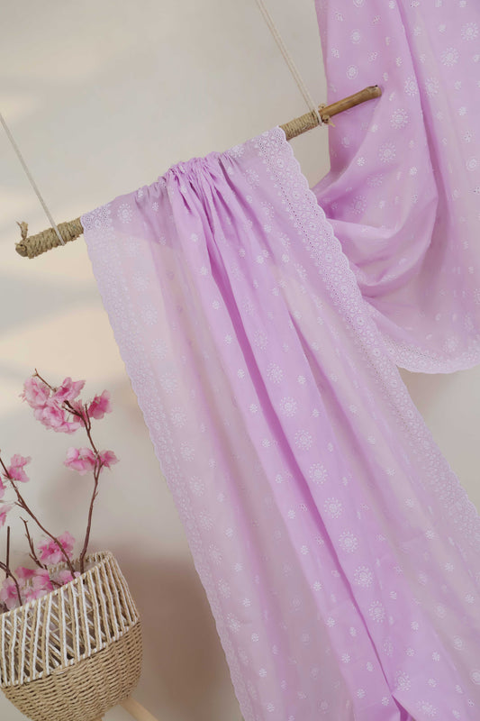 Embroidered Lawn Full Size Shawl 3849D