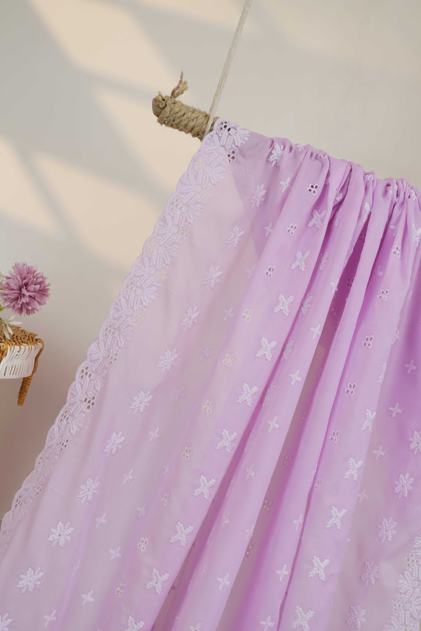 Embroidered Lawn Full Size Shawl 3849E