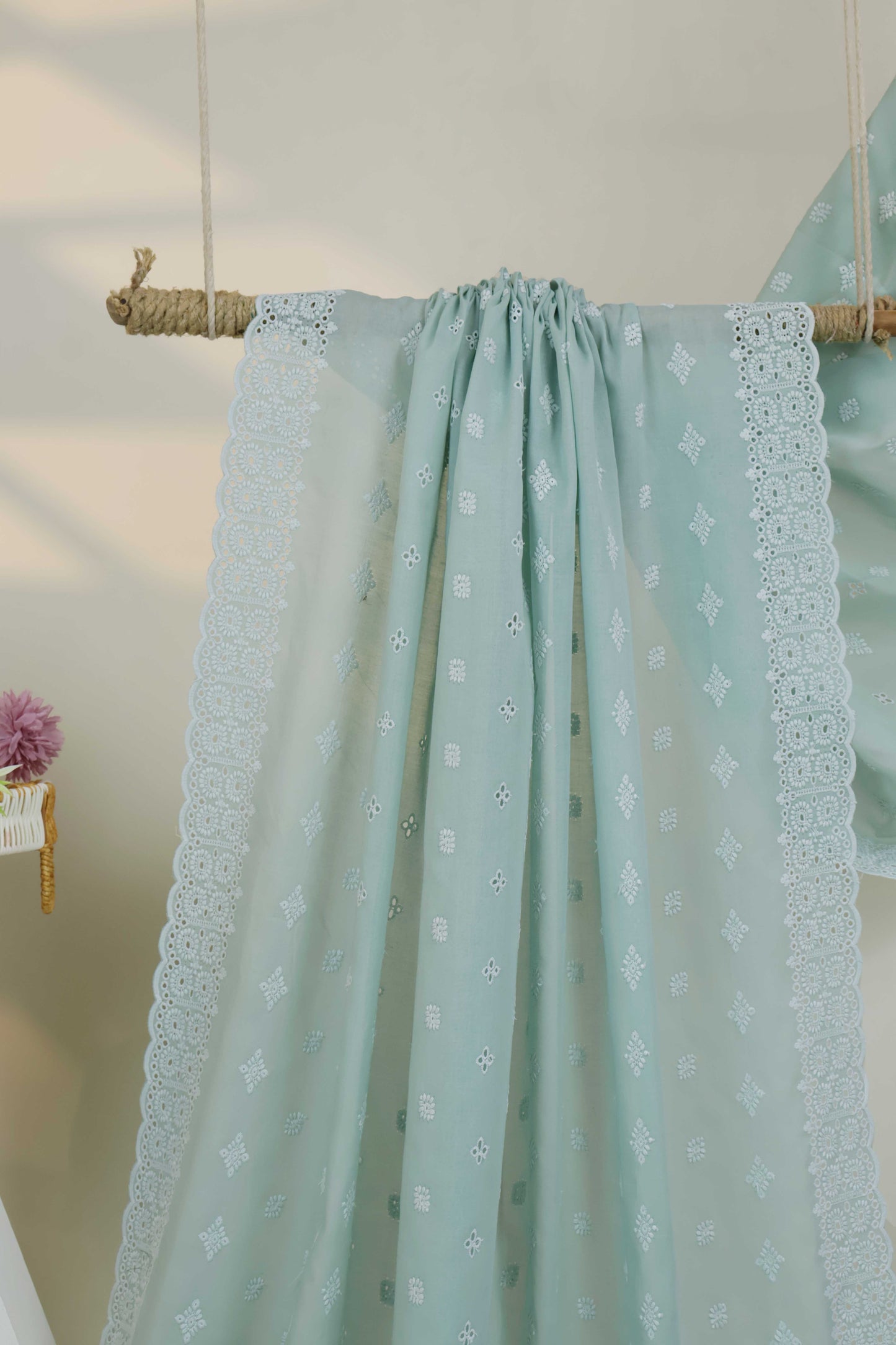 Embroidered Lawn Full Size Shawl 3849O