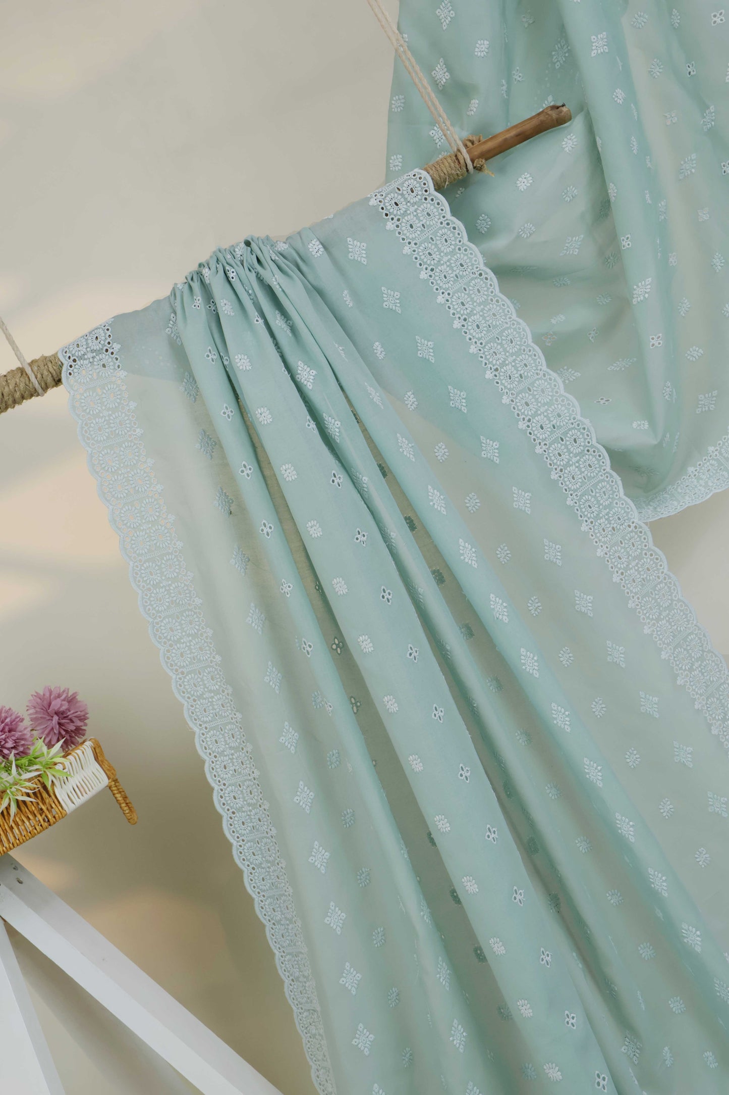 Embroidered Lawn Full Size Shawl 3849O
