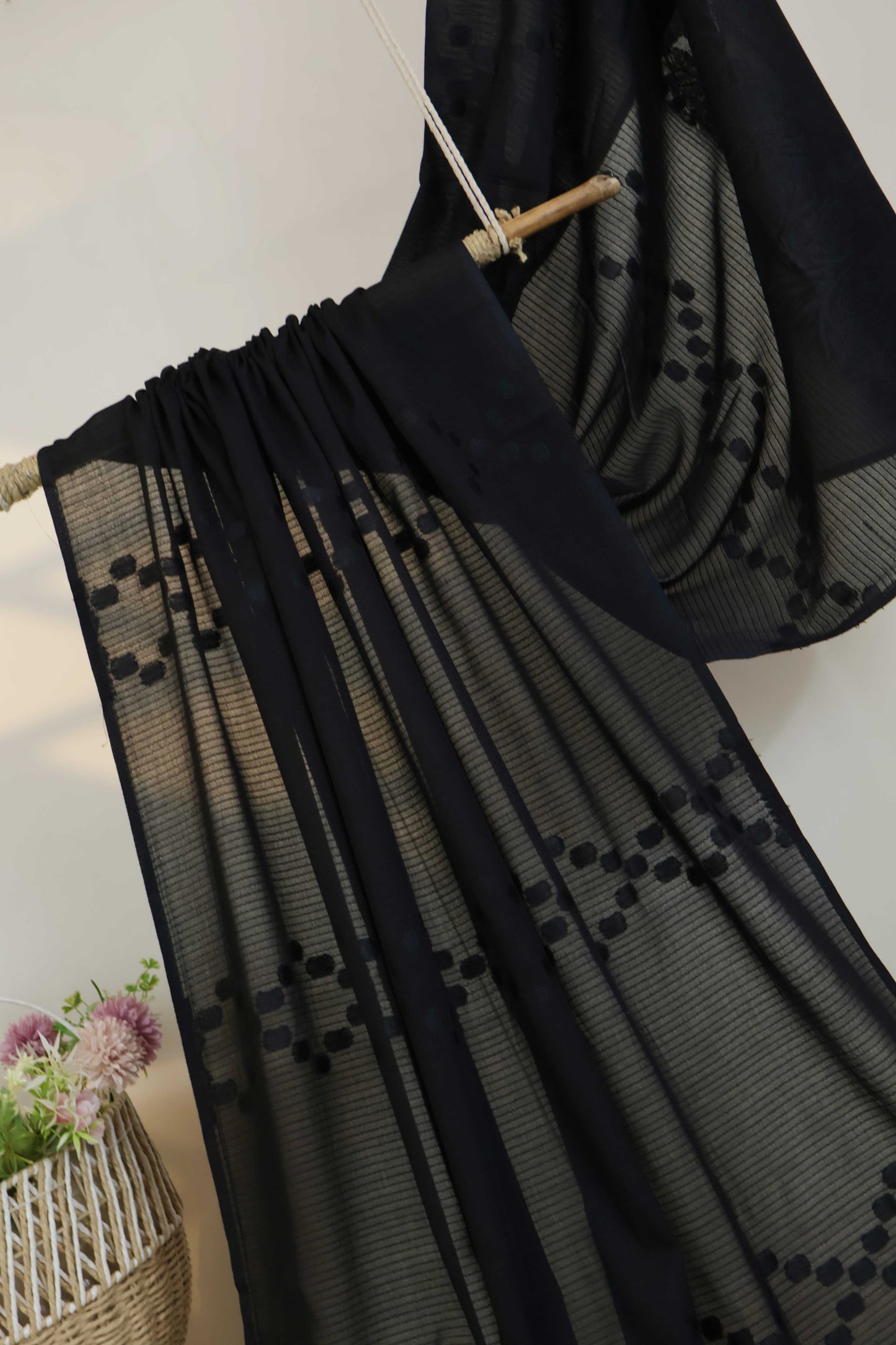 Self Jacquard Lawn Shawl HLSH234