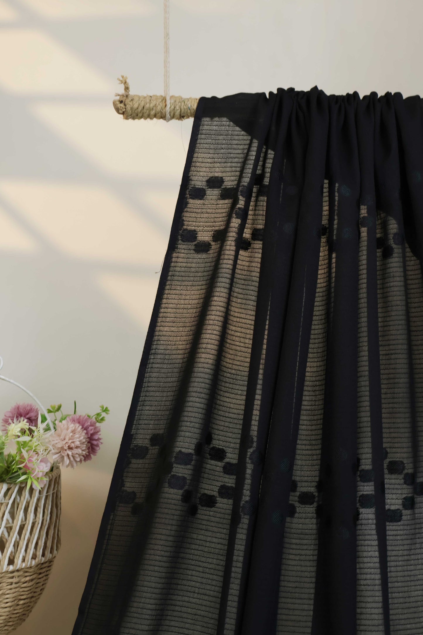 Self Jacquard Lawn Shawl HLSH234
