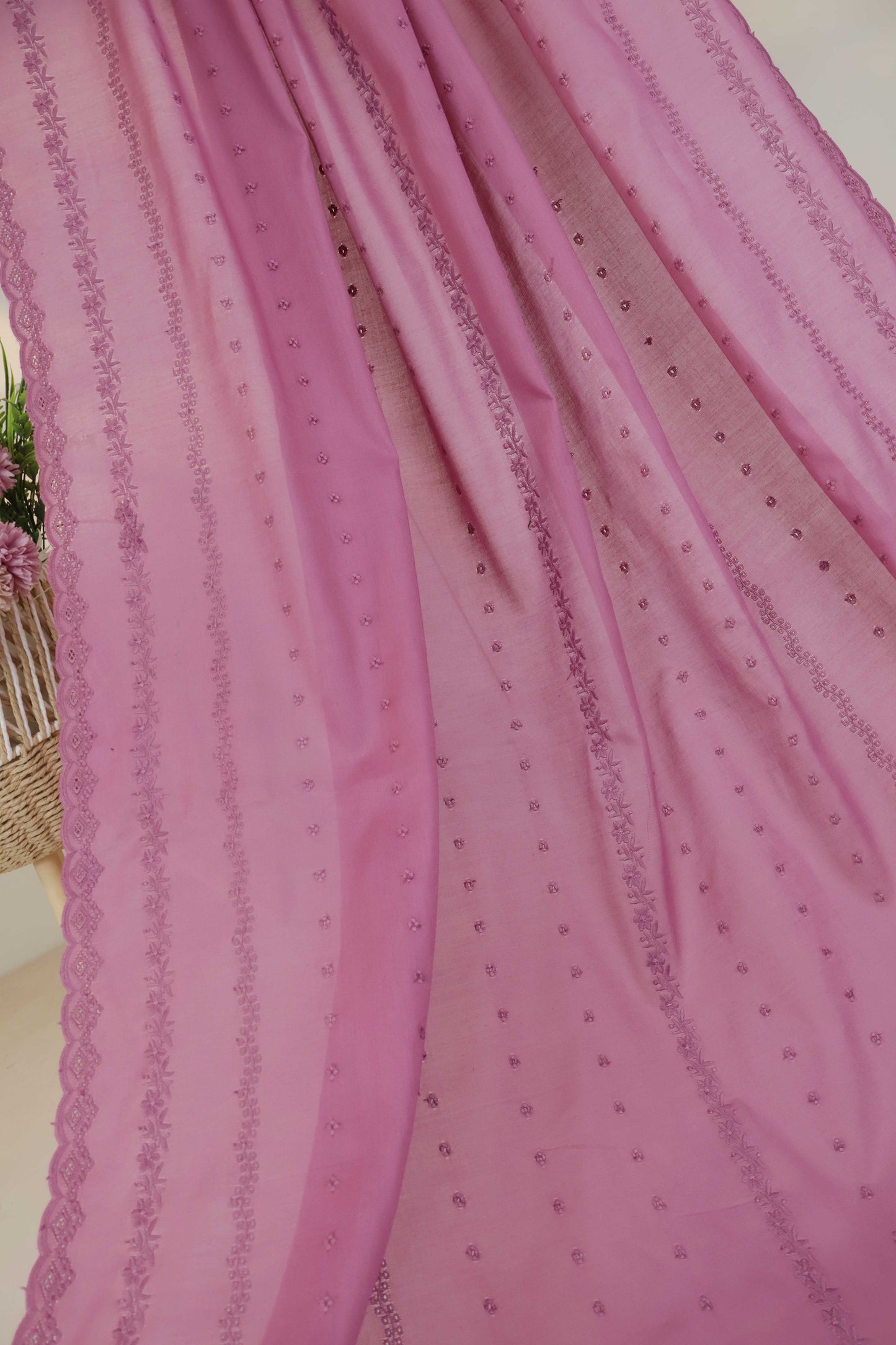 Embroidered Lawn Shawl 3787UU