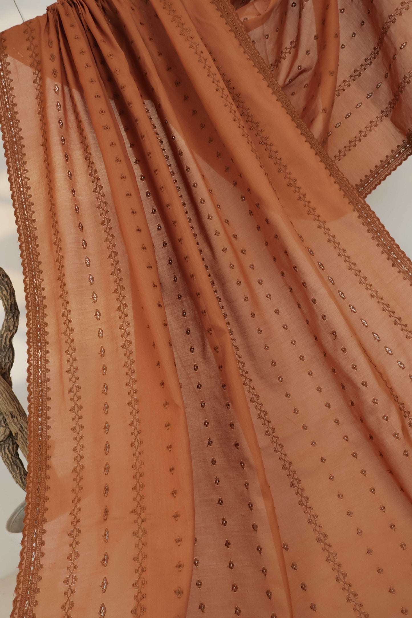 Embroidered Lawn Shawl 3787WW